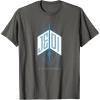 imageStar Wars The High Republic Jedi Emblem TShirtAsphalt Grey