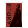 imageTrends International Star Wars Andor  Red Target Wall Poster 34L x 224W Premium Unframed VersionPremium Print and White Hanger Bundle