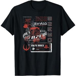 imageStar Wars Andor B2EMO Droid Cyber Poster TShirtBlack