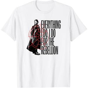 imageStar Wars Andor Cassian Everything I Do Quote TShirtWhite