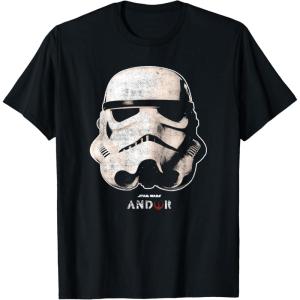 imageStar Wars Andor Stormtrooper Big Helmet TShirtBlack