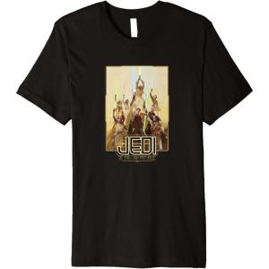 imageStar Wars High Republic Group Poster Premium TShirtBlack