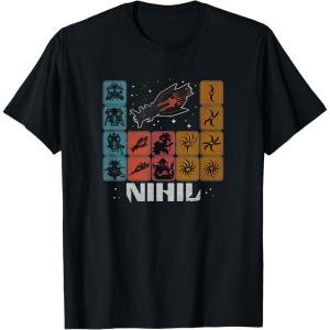 imageStar Wars High Republic Nihil Periodic Table TShirtBlack