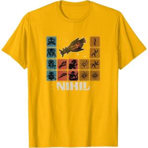 imageStar Wars High Republic Nihil Periodic Table TShirtGolden Yellow