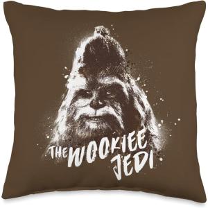 imageStar Wars The Acolyte Master Kelnacca the Wookiee Jedi Throw Pillow16x16