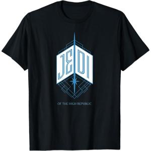 imageStar Wars The High Republic Jedi Emblem TShirtBlack