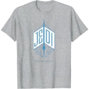 imageStar Wars The High Republic Jedi Emblem TShirtHeather Grey