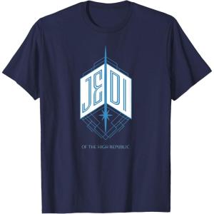 imageStar Wars The High Republic Jedi Emblem TShirtNavy Blue