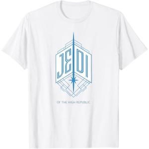 imageStar Wars The High Republic Jedi Emblem TShirtWhite
