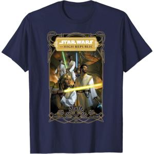 imageStar Wars The High Republic The Fallen Star Cover Art TShirtNavy Blue