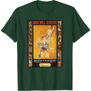 imageStar Wars The High Republic Who Will Survive Poster TShirtDark Green