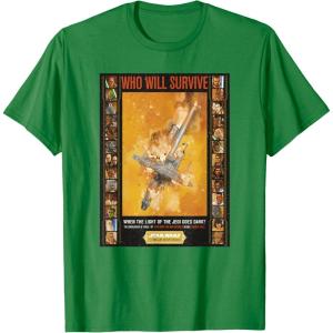 imageStar Wars The High Republic Who Will Survive Poster TShirtKelly Green