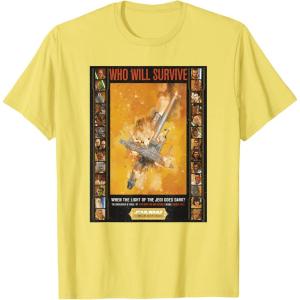 imageStar Wars The High Republic Who Will Survive Poster TShirtLemon Yellow