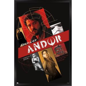 imageTrends International Star Wars Andor  Group Graphic Wall Poster 34L x 224W Premium Unframed VersionBlack Framed Version