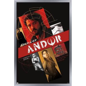 imageTrends International Star Wars Andor  Group Graphic Wall Poster 34L x 224W Premium Unframed VersionSilver Framed Version