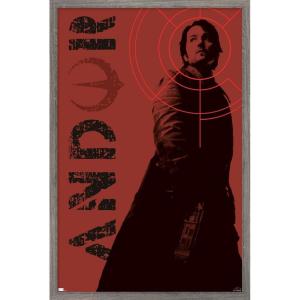 imageTrends International Star Wars Andor  Red Target Wall Poster 34L x 224W Premium Unframed VersionBarnwood Framed Version