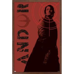 imageTrends International Star Wars Andor  Red Target Wall Poster 34L x 224W Premium Unframed VersionMahogany Framed Version