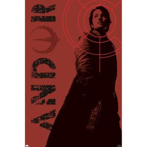 imageTrends International Star Wars Andor  Red Target Wall Poster 34L x 224W Premium Unframed VersionPremium Unframed Version