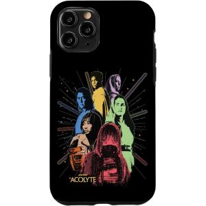 imageiPhone 12 Pro Max Star Wars The Acolyte Disney Retro Color Block Characters CaseiPhone 11 Pro