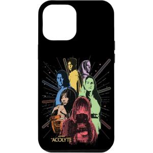 imageiPhone 12 Pro Max Star Wars The Acolyte Disney Retro Color Block Characters CaseiPhone 12 Pro Max