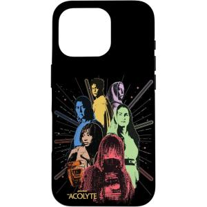 imageiPhone 12 Pro Max Star Wars The Acolyte Disney Retro Color Block Characters CaseiPhone 16 Pro