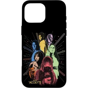 imageiPhone 12 Pro Max Star Wars The Acolyte Disney Retro Color Block Characters CaseiPhone 16 Pro Max
