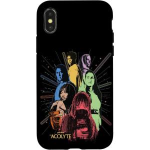 imageiPhone 12 Pro Max Star Wars The Acolyte Disney Retro Color Block Characters CaseiPhone XXS