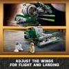 imageLEGO Star Wars The Clone Wars Yodas Jedi Starfighter 75360 Star Wars Collectible for Kids Featuring Master Yoda Figure with Lightsaber Toy Birthday Gift for 8 Year Olds or any Fan of The Clone Wars