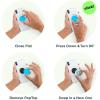 imagePopSockets Phone Grip with Expanding Kickstand Adhesive Grip Star Wars  Enamel YodaDeath Star Alum