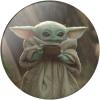 imagePopSockets Phone Grip with Expanding Kickstand Adhesive Grip Star Wars  Enamel YodaThe Child Cup