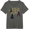 imageStar Wars The High Republic Jedi Defend TShirtAsphalt Grey