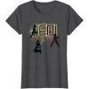 imageStar Wars The High Republic Jedi Defend TShirtDark Heather Grey