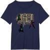 imageStar Wars The High Republic Jedi Defend TShirtNavy Blue