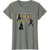 imageStar Wars The High Republic Jedi Defend TShirtOlive Heather