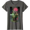 imageStar Wars The High Republic Lourna Dee Lightsaber Poster TShirtAsphalt Grey