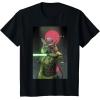 imageStar Wars The High Republic Lourna Dee Lightsaber Poster TShirtBlack
