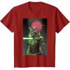 imageStar Wars The High Republic Lourna Dee Lightsaber Poster TShirtCranberry Red