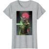 imageStar Wars The High Republic Lourna Dee Lightsaber Poster TShirtHeather Grey