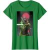 imageStar Wars The High Republic Lourna Dee Lightsaber Poster TShirtKelly Green