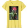 imageStar Wars The High Republic Lourna Dee Lightsaber Poster TShirtLemon Yellow
