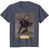 imageStar Wars The High Republic Marchion Ro TShirtHeather Blue