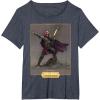 imageStar Wars The High Republic Marchion Ro TShirtHeather Blue