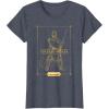 imageStar Wars The High Republic Stellan Gios For Light and Life TShirtHeather Blue