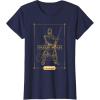 imageStar Wars The High Republic Stellan Gios For Light and Life TShirtNavy Blue