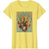 imageStar Wars The High Republic Vintage Poster TShirtLemon Yellow