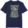 imageStar Wars The High Republic Yoda Avar Kriss Combat Pose TShirtNavy Blue