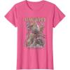 imageStar Wars The High Republic Yoda Avar Kriss Combat Pose TShirtPink Heather