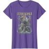 imageStar Wars The High Republic Yoda Avar Kriss Combat Pose TShirtPurple Heather