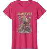 imageStar Wars The High Republic Yoda Avar Kriss Combat Pose TShirtRed Heather