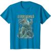 imageStar Wars The High Republic Yoda Avar Kriss Combat Pose TShirtSapphire Blue